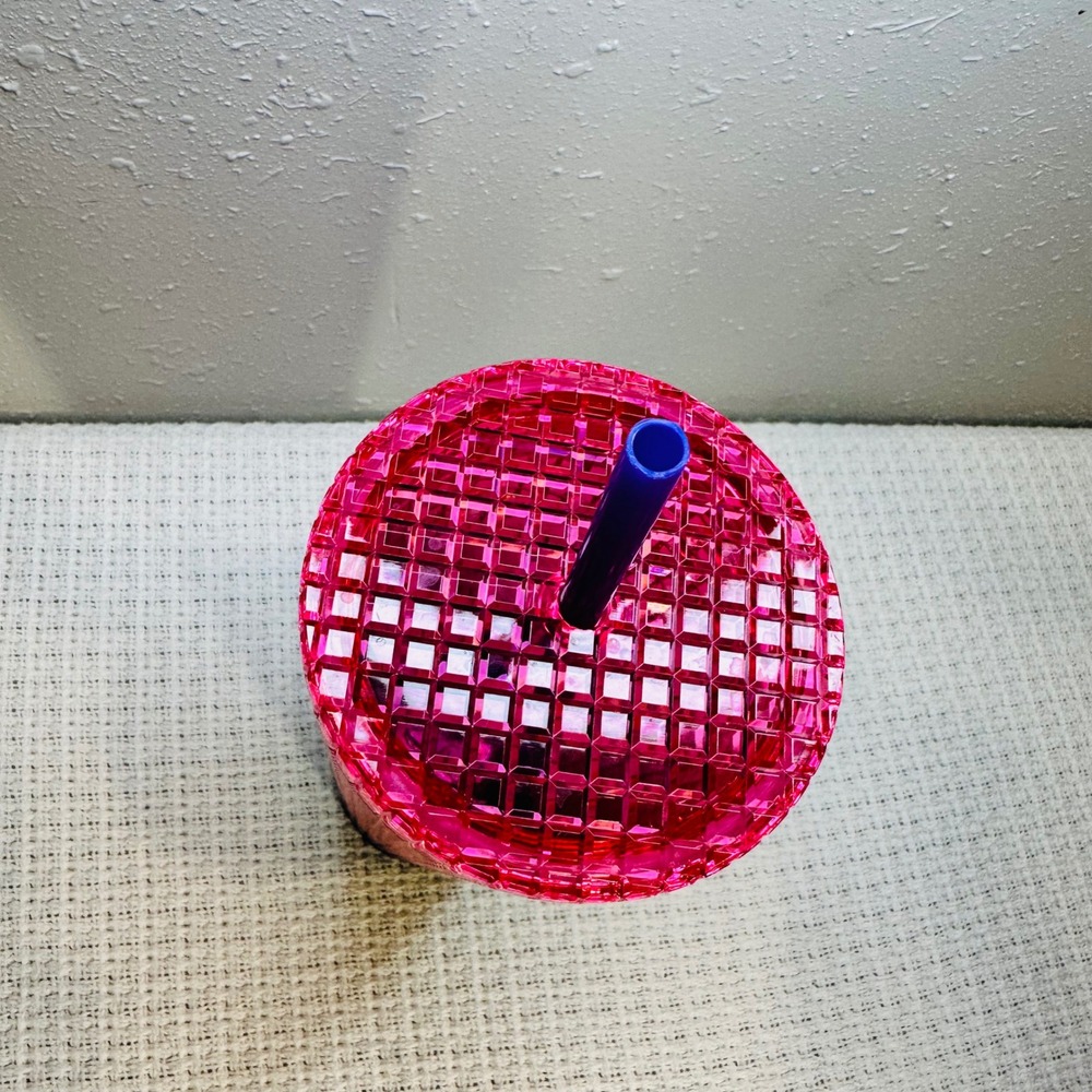 Starbucks Tumbler Studded Ombre‎ Pink Blue Venti Reusable Cup Straw - Picture 5 of 7